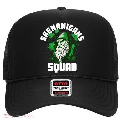 Shenanigans Squad Gnome Shamrock Matching St Patricks Day Hat