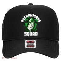Shenanigans Squad Gnome Shamrock Matching St Patricks Day Hat thumb 0