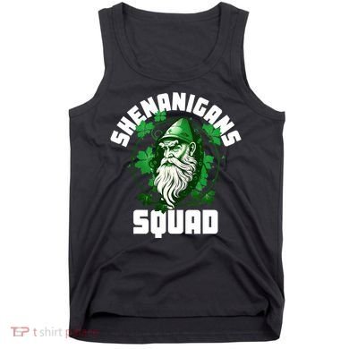 Shenanigans Squad Gnome Shamrock Matching St Patricks Day Tank Top