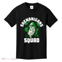 Shenanigans Squad Gnome Shamrock Matching St Patricks Day Kids T-Shirt thumb 0