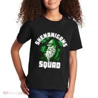Shenanigans Squad Gnome Shamrock Matching St Patricks Day Kids T-Shirt thumb 2