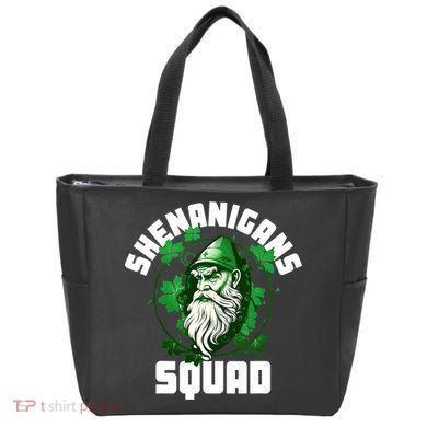 Shenanigans Squad Gnome Shamrock Matching St Patricks Day Tote Bag