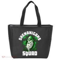 Shenanigans Squad Gnome Shamrock Matching St Patricks Day Tote Bag thumb 0