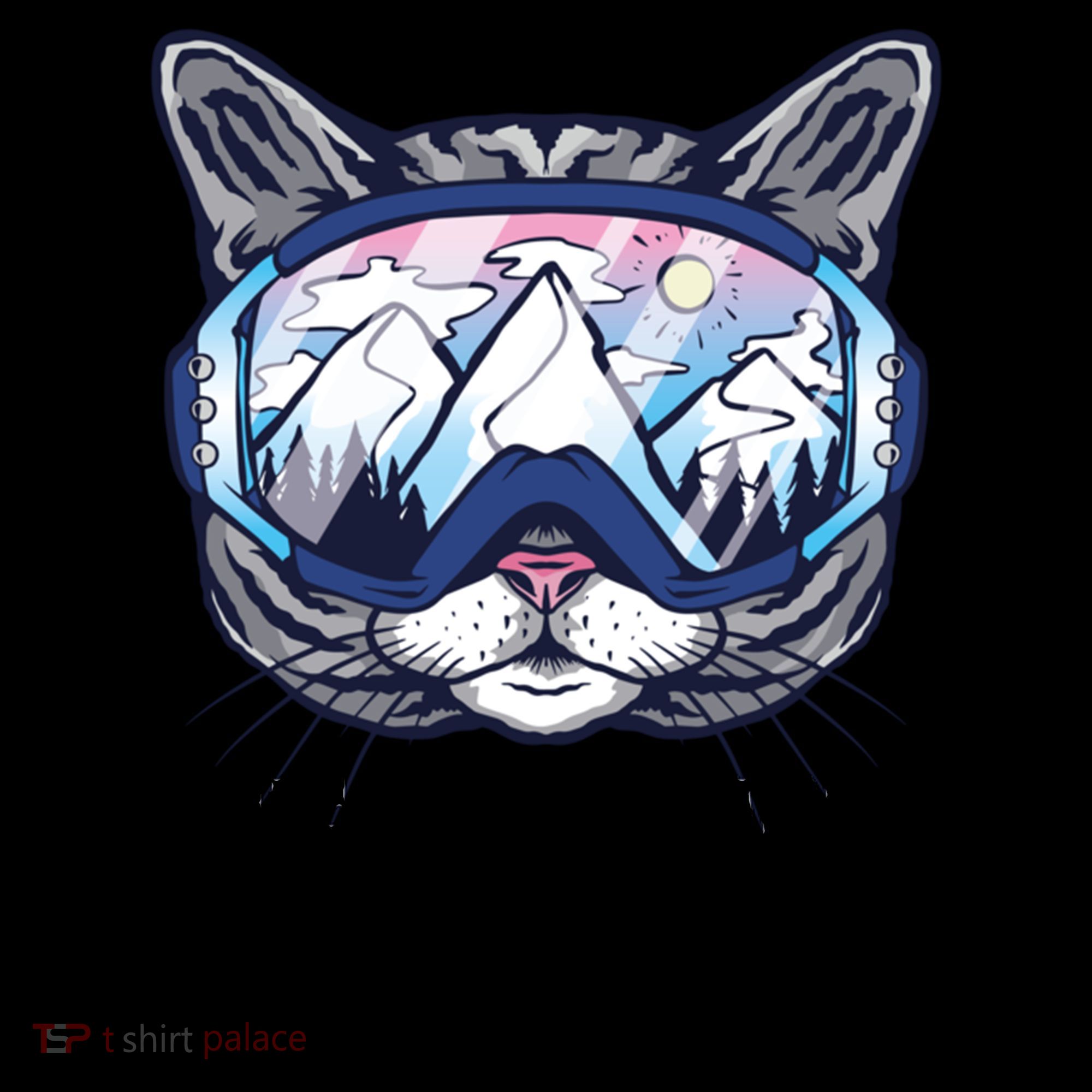 Ski Snowboard Goggles Funny The Meowtains Are Calling Gift Coffee Mug