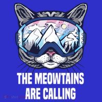 Ski Snowboard Goggles Funny The Meowtains Are Calling Gift Kids Sweatshirt thumb 2
