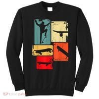 Skater Skateboarder Gift Retro Skateboard Gift For Boys Youth Gift Sweatshirt thumb 0