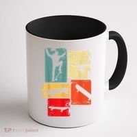 Skater Skateboarder Gift Retro Skateboard Gift For Boys Youth Gift Coffee Mug thumb 1