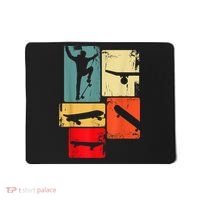 Skater Skateboarder Gift Retro Skateboard Gift For Boys Youth Gift Mousepad thumb 0