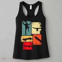 Skater Skateboarder Gift Retro Skateboard Gift For Boys Youth Gift Women's Tank Top thumb 3