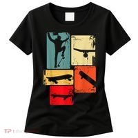 Skater Skateboarder Gift Retro Skateboard Gift For Boys Youth Gift Women's T-Shirt thumb 0