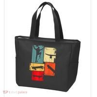 Skater Skateboarder Gift Retro Skateboard Gift For Boys Youth Gift Tote Bag thumb 3