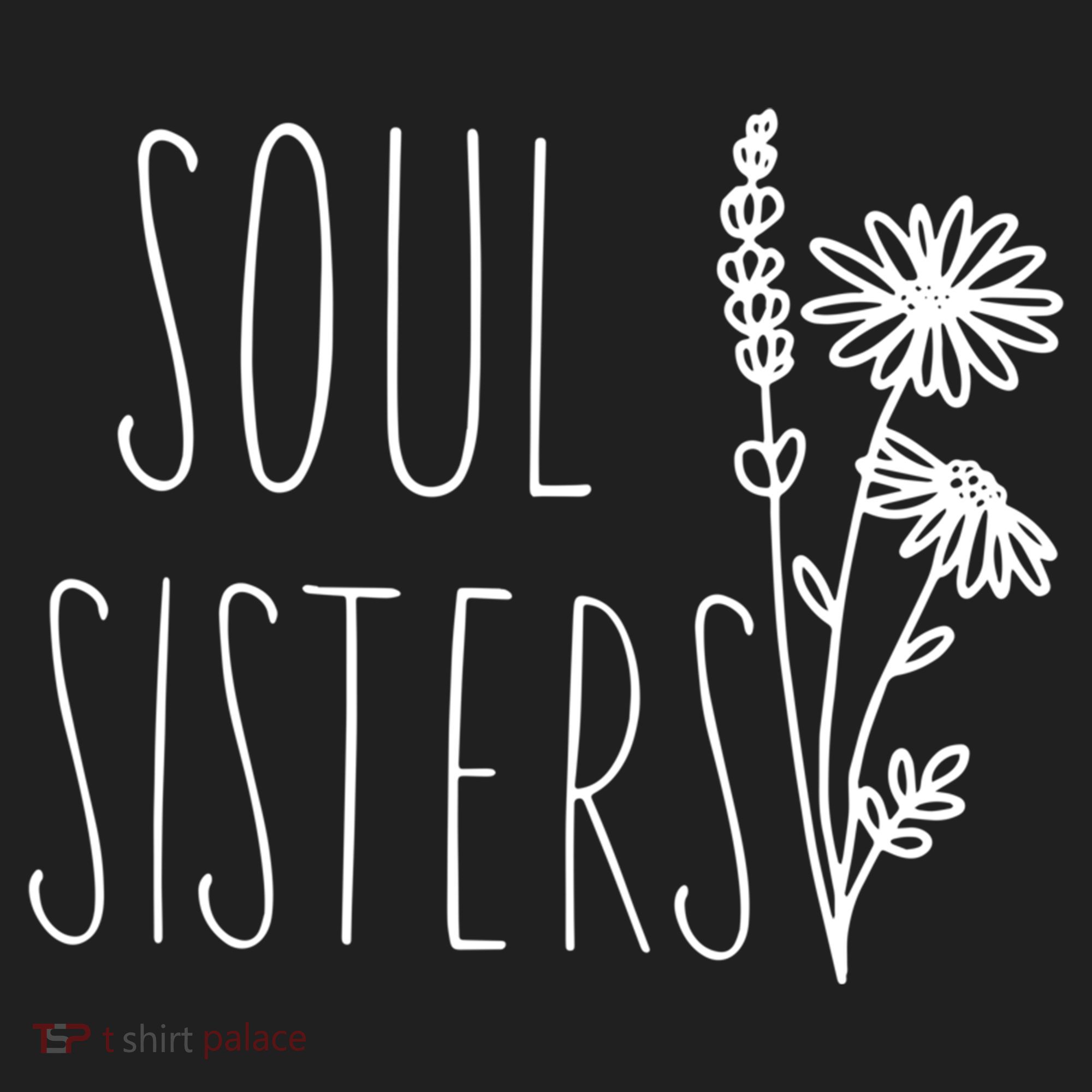 Soul Sisters Gift Best Friend Wildflower Friendship Gift Beanie