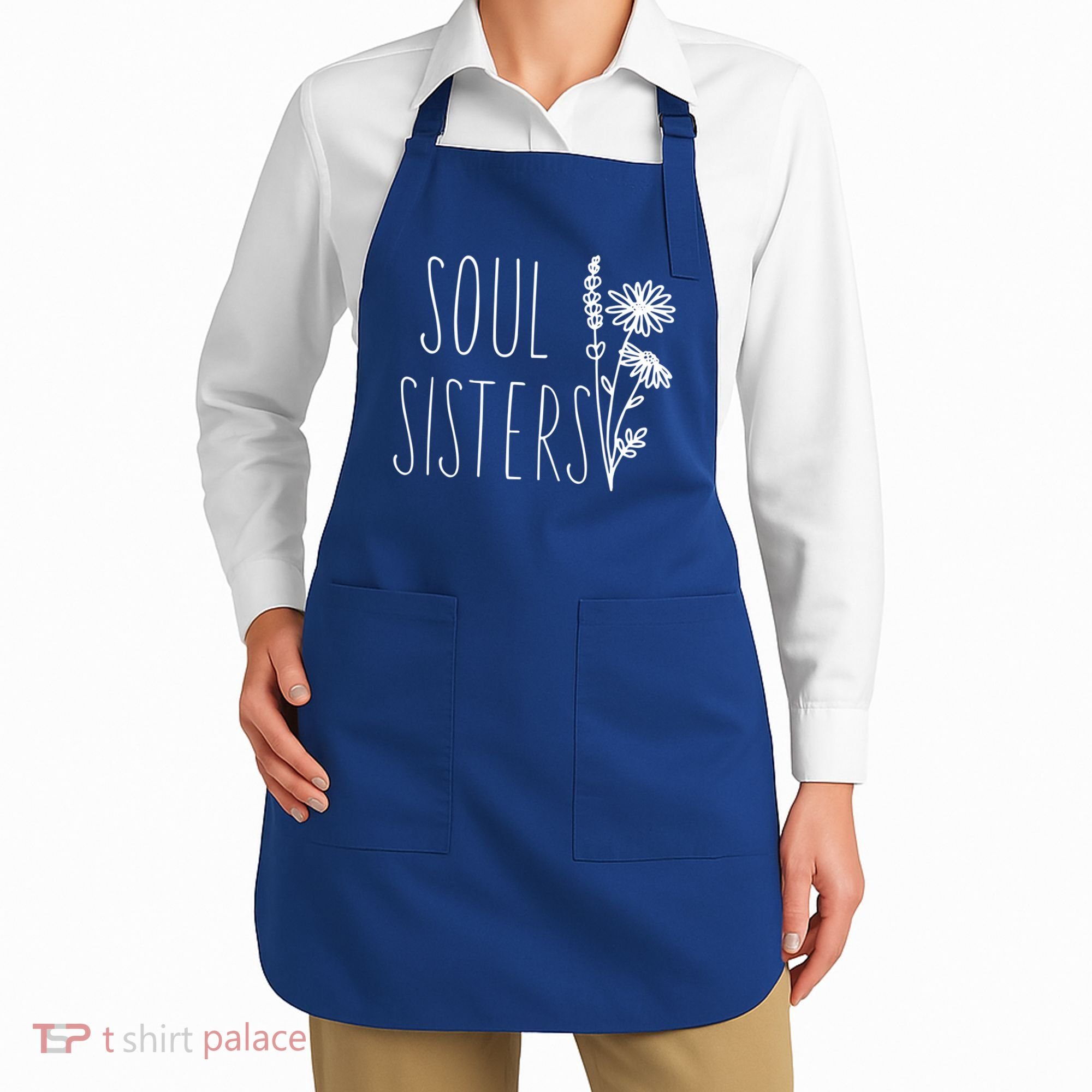 Soul Sisters Gift Best Friend Wildflower Friendship Gift Apron
