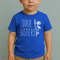 Soul Sisters Gift Best Friend Wildflower Friendship Gift Toddler T-Shirt thumb 2
