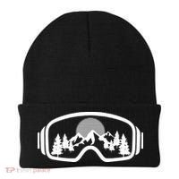 Ski Snowboard Goggles Skiing Snow Mountain Winter Gift Beanie thumb 0