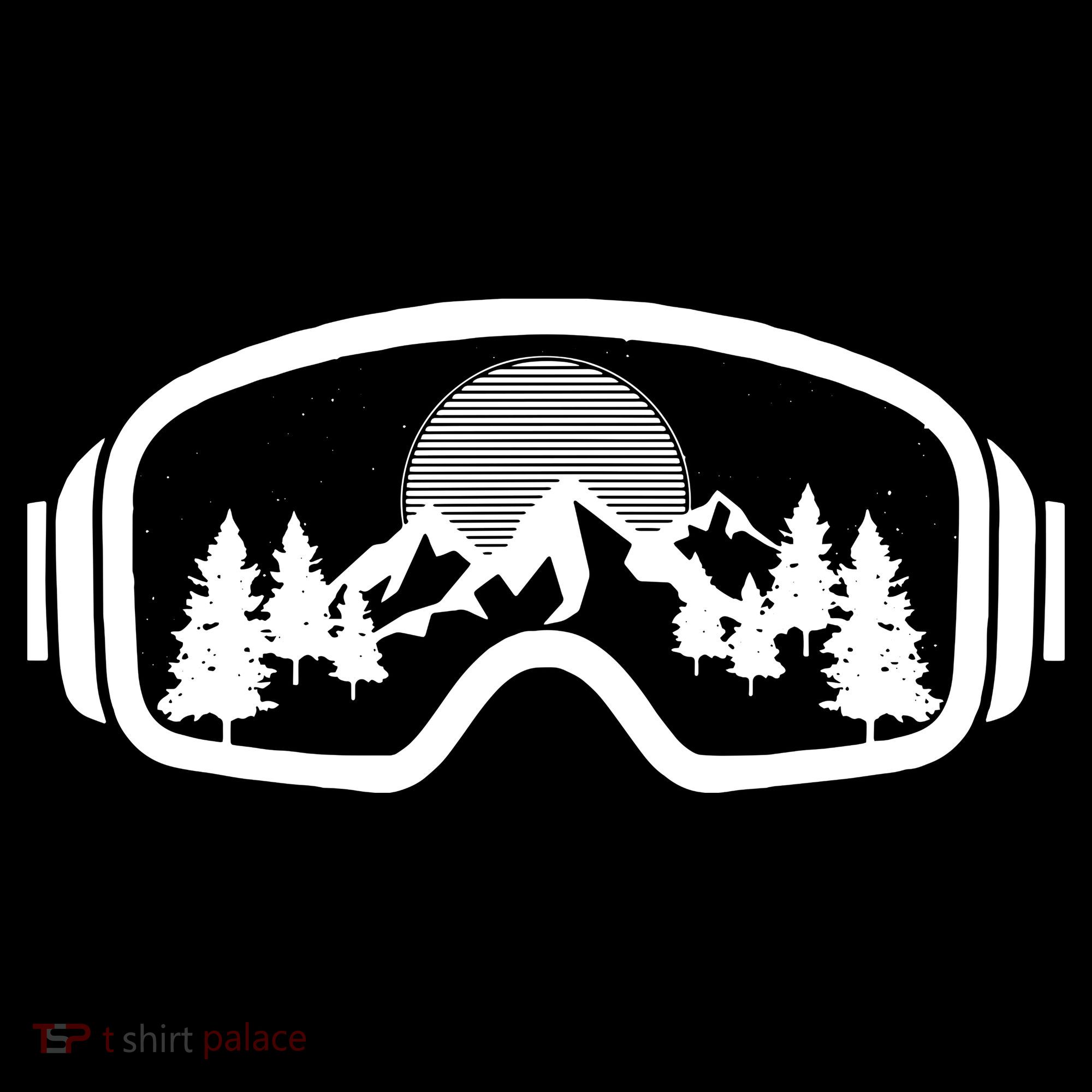 Ski Snowboard Goggles Skiing Snow Mountain Winter Gift Women's Hoodie