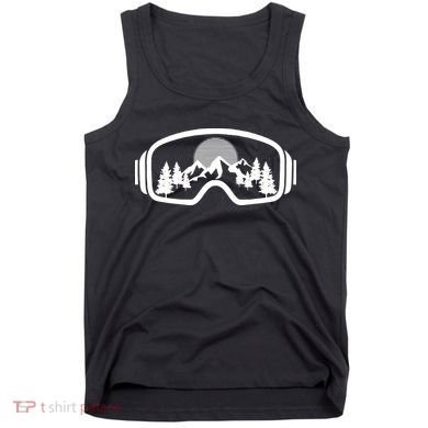 Ski Snowboard Goggles Skiing Snow Mountain Winter Gift Tank Top