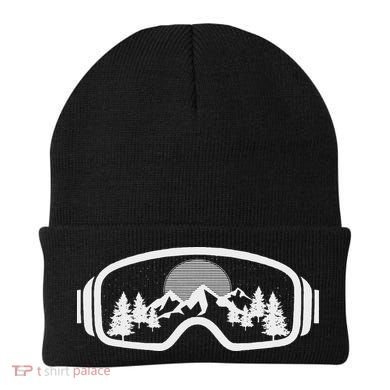 Ski Snowboard Goggles Skiing Snow Mountain Winter Gift Beanie