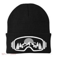 Ski Snowboard Goggles Skiing Snow Mountain Winter Gift Beanie thumb 0