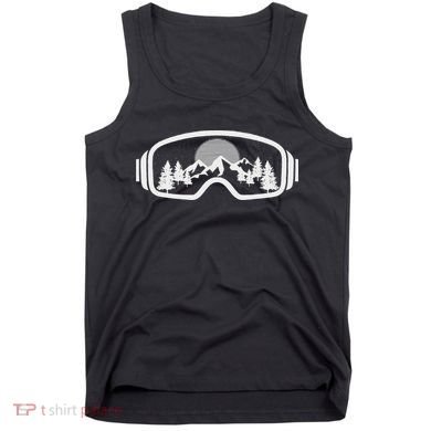 Ski Snowboard Goggles Skiing Snow Mountain Winter Gift Tank Top