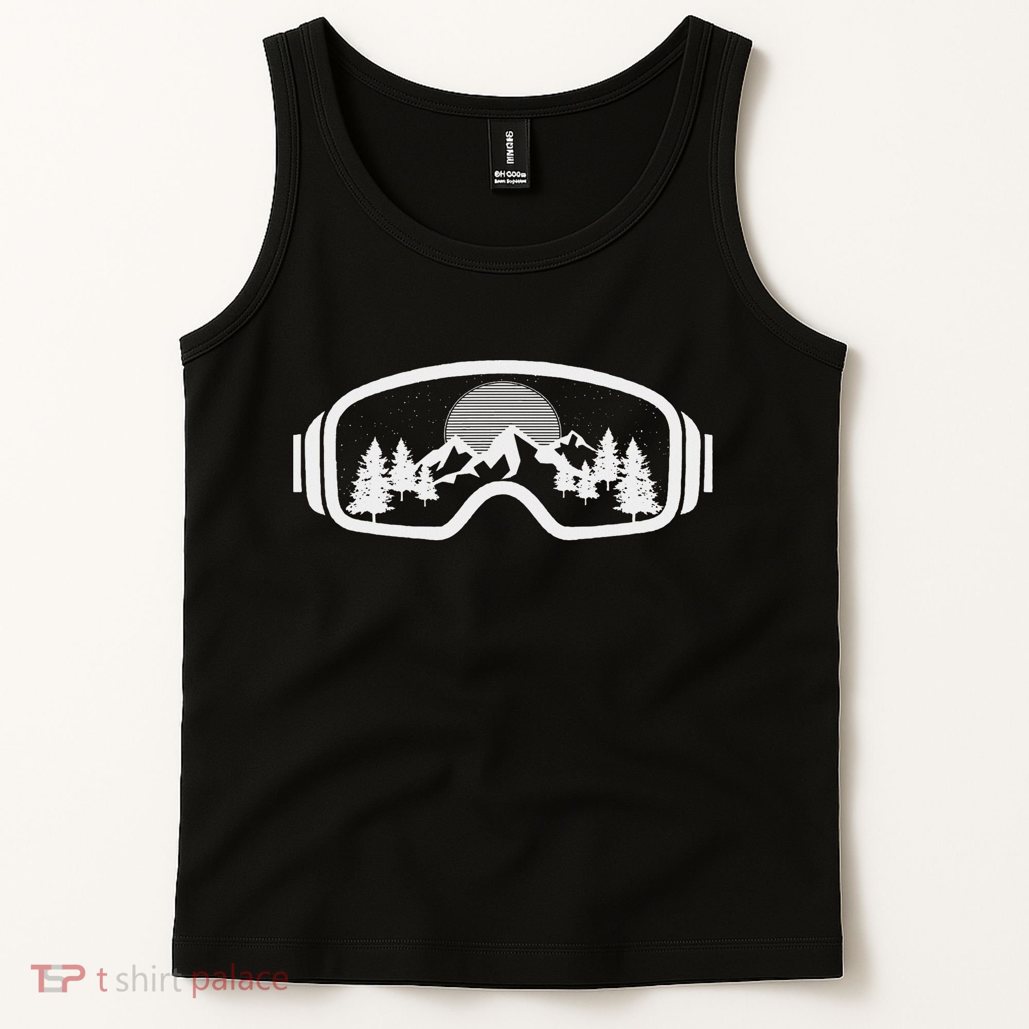 Ski Snowboard Goggles Skiing Snow Mountain Winter Gift Tank Top