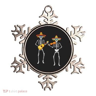 Skeleton Sombreros Guitar Fiesta Cinco De Mayo Ornament