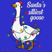 Santa’s silliest goose Funny Christmas Family  Women's Tank Top thumb 5