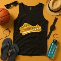 Sporty Style Gold Bitcoin Tank Top thumb 4