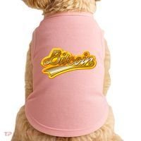 Sporty Style Gold Bitcoin Doggie Tank thumb 0