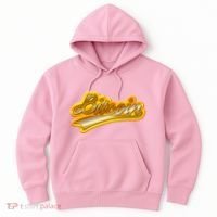Sporty Style Gold Bitcoin Hoodie thumb 0