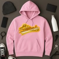 Sporty Style Gold Bitcoin Hoodie thumb 3