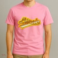 Sporty Style Gold Bitcoin T-Shirt thumb 3