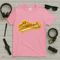 Sporty Style Gold Bitcoin T-Shirt thumb 5
