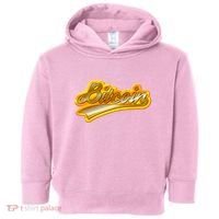 Sporty Style Gold Bitcoin Toddler Hoodie thumb 0
