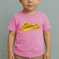 Sporty Style Gold Bitcoin Toddler T-Shirt thumb 2
