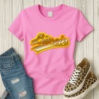 Sporty Style Gold Bitcoin Women's T-Shirt thumb 3