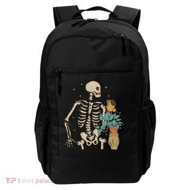 Skeleton Spring Garden Plant Backpack