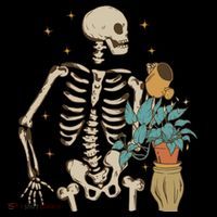 Skeleton Spring Garden Plant Bucket Hat thumb 4