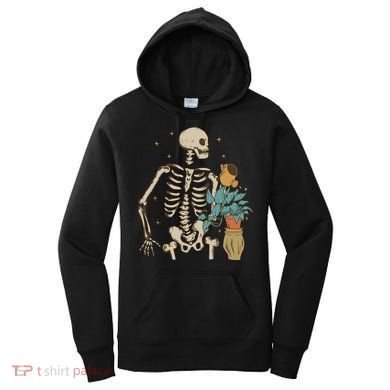 Skeleton Spring Garden Plant Women's Hoodie
