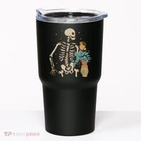 Skeleton Spring Garden Plant Tumbler thumb 0