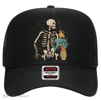 Skeleton Spring Garden Plant Hat