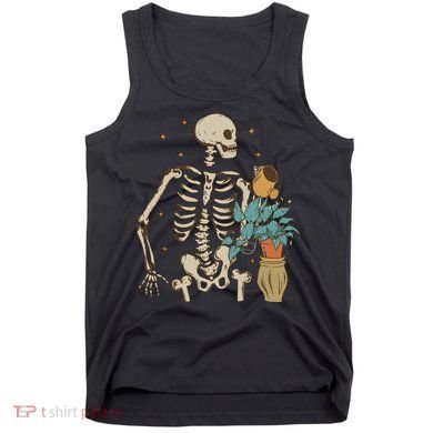 Skeleton Spring Garden Plant Tank Top