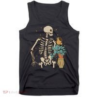 Skeleton Spring Garden Plant Tank Top thumb 0