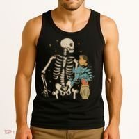 Skeleton Spring Garden Plant Tank Top thumb 3