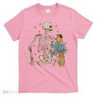 Skeleton Spring Garden Plant T-Shirt thumb 0
