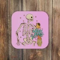 Skeleton Spring Garden Plant Coaster thumb 0