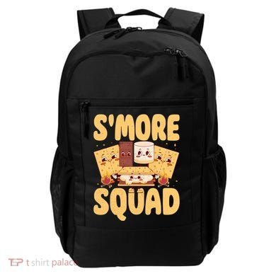 Smore Squad Groovy Smore Chocolate Marshmallow Camping Team Backpack