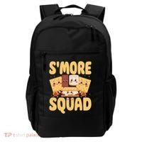 Smore Squad Groovy Smore Chocolate Marshmallow Camping Team Backpack thumb 0