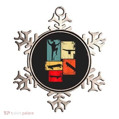 Skater Skateboarder Gift Retro Skateboard Ornament