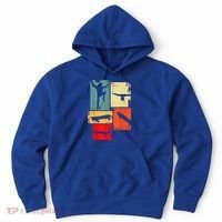 Skater Skateboarder Gift Retro Skateboard Hoodie thumb 0